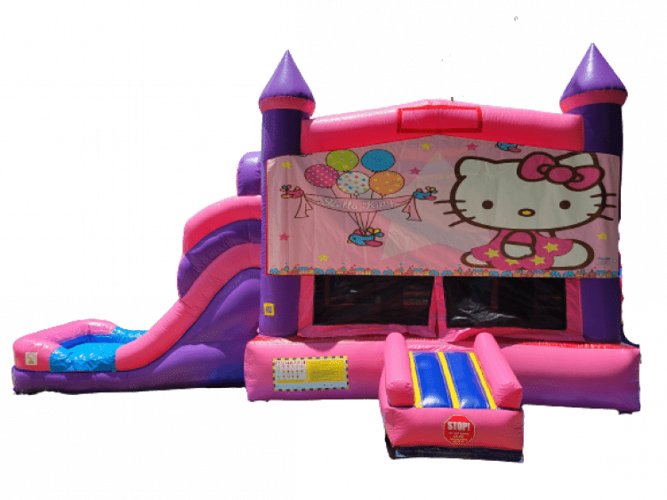 Hello Kitty Castle Bounce House - Bouncy Bounce Bounce House and