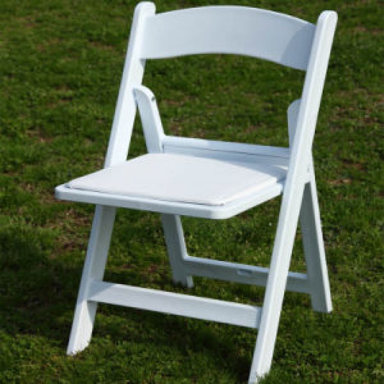 Wholesale White Padded Resin Folding Chair 814801357 Big 