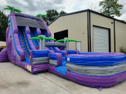 20250614 113405 1750010194 23ft Double Lane Purple Slide