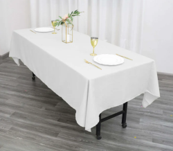 602010220white 1763581133 Rectangular Tablecloth 70x120 (white)