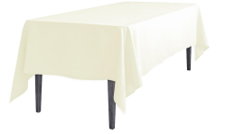 Rectangular Tablecloth 70x120 (Ivory)