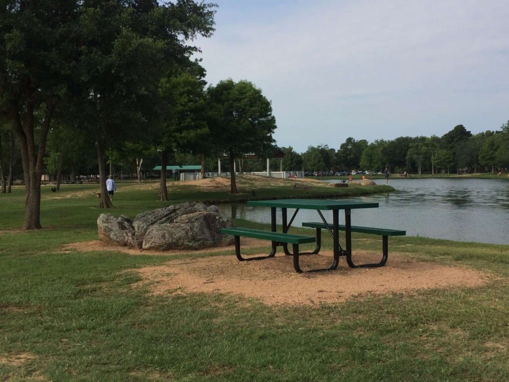 12572 Mary Jo Peckham Park Picnic Area on East Side of Lake Harris County Bounce House Rentals
